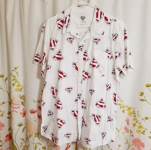 Superman button up